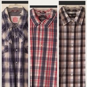 3 Mens Shirts